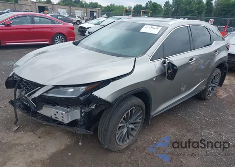 2022 Lexus Rx F Sport Appearance из США, поврежденный, VIN 2T2SZMDA4NC310007